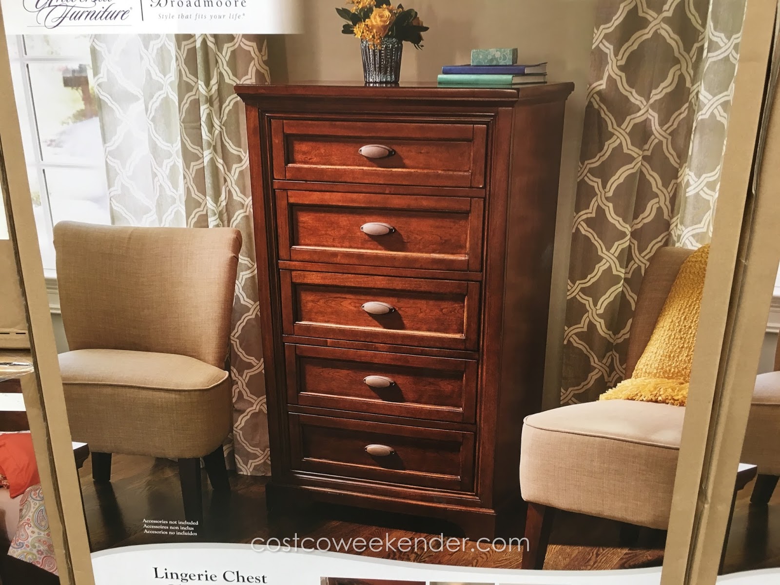 Universal Furniture Broadmoore Lingerie Chest Costco Weekender