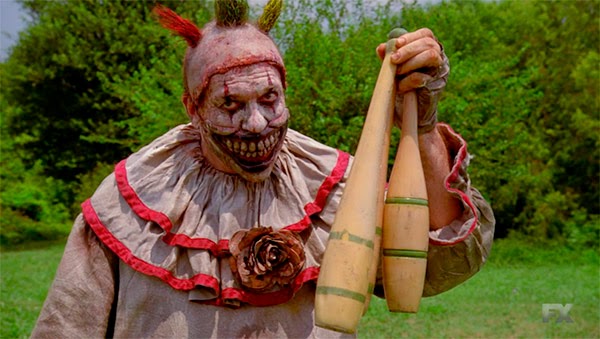 Payaso demoniaco American Horror Story Freak Show