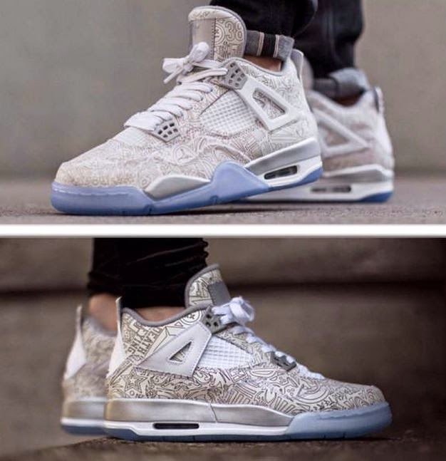 retro jordan 4 laser