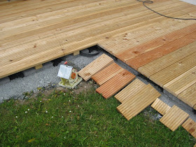 Marios Werkstatt: Hausprojekt: Terrasse - Teil 2