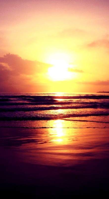 Beach Sunset Wallpaper Iphone