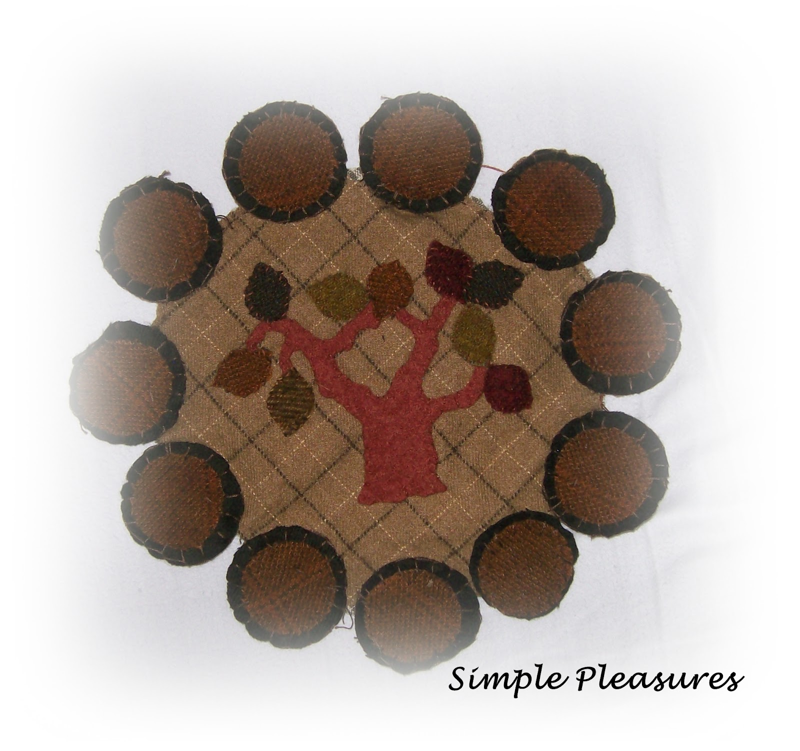 Simple Pleasures Fall and Winter Wool Mats