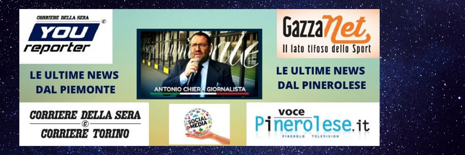 Antonio Chiera Giornalista - Corriere della Sera - Corriere Torino - Voce Pinerolese