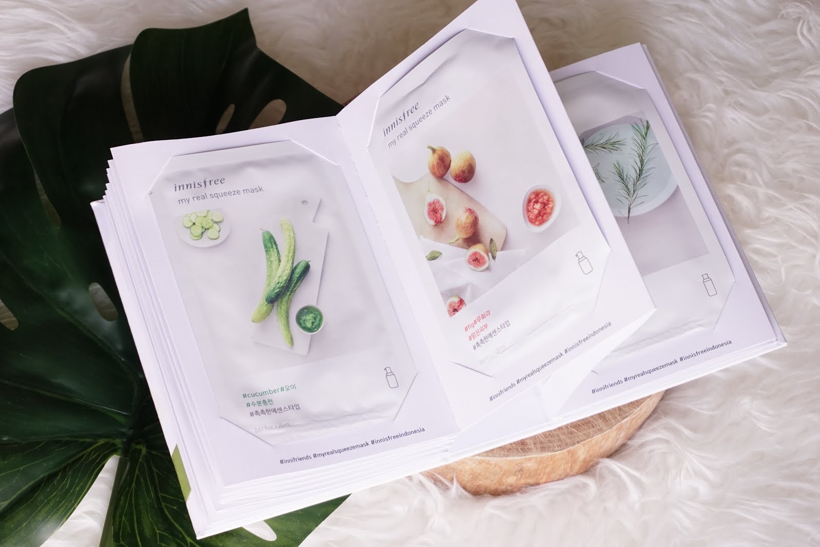 Innisfree My Real Squeeze Masks sheet masks [Newest Packaging