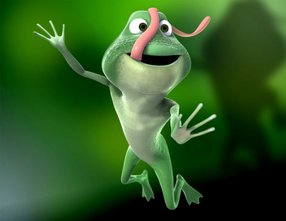 Funny Cartoon Frog for Computer Wallpaper Size 1024x768 10792 Funny Cartoon Frog for Computer Wallpaper Size 1024x768 10792