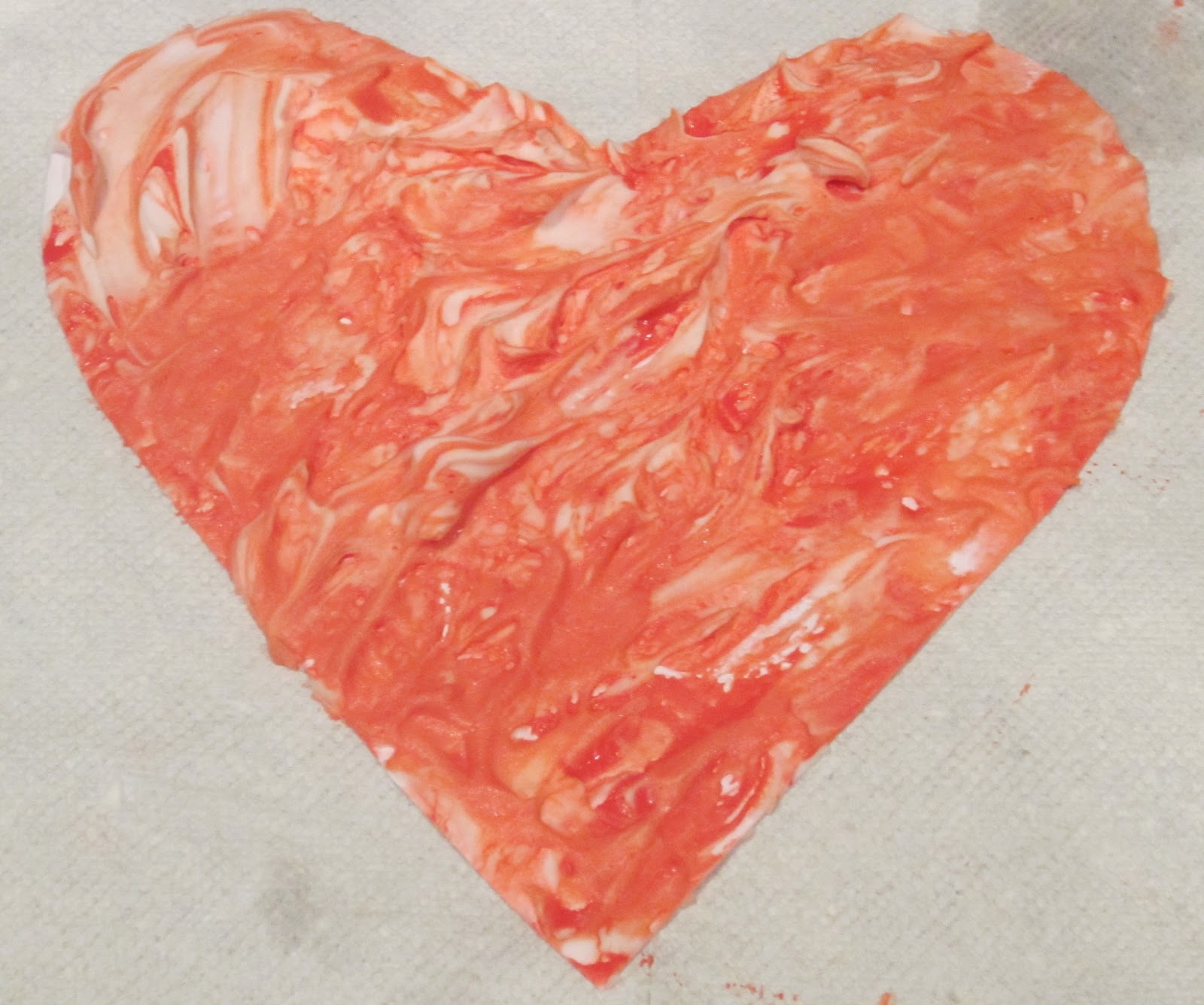 Teaching with TLC Beautiful Shaving Cream Hearts for Valentine's Day