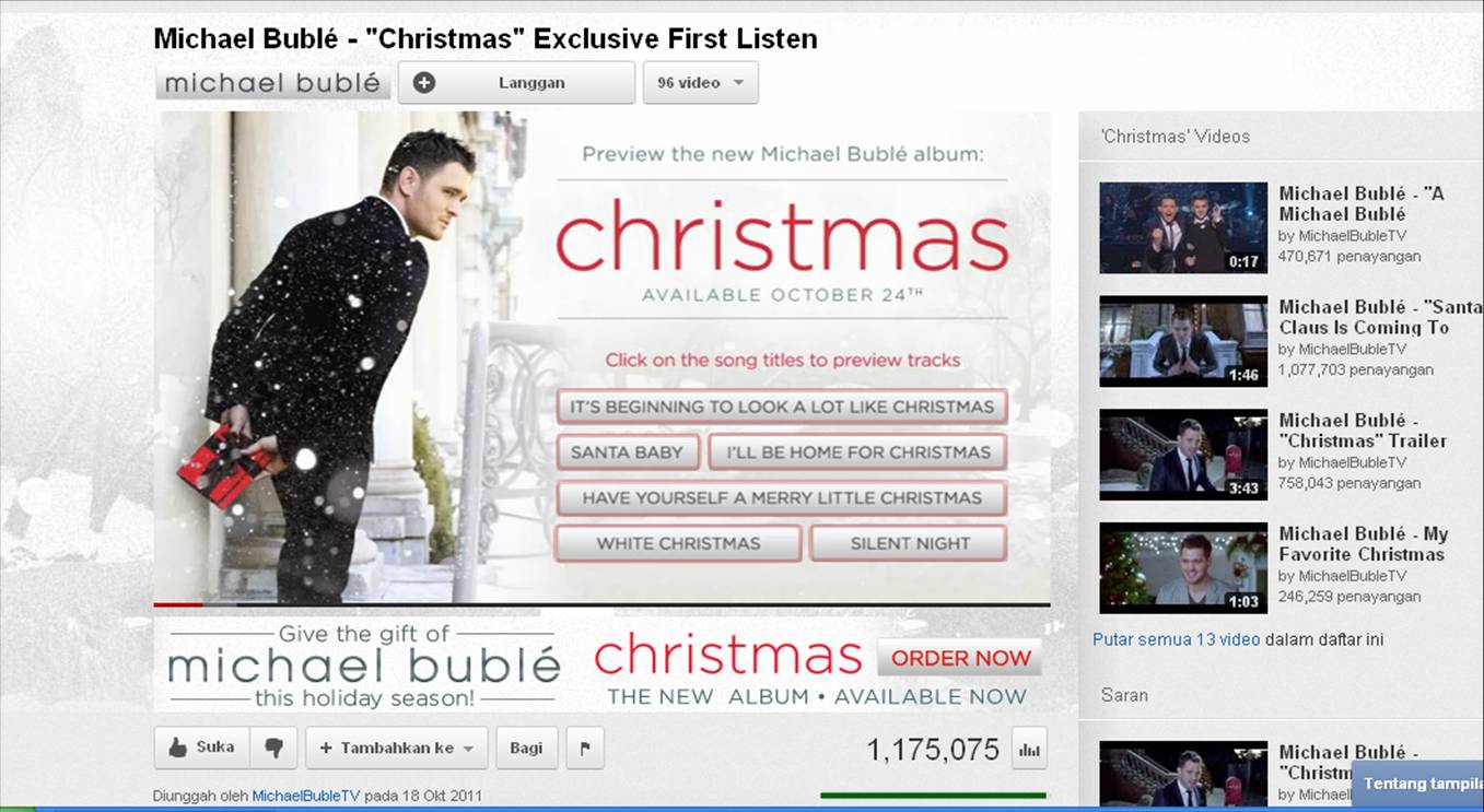 Awanilalang: Michael Buble "Christmas 2011"