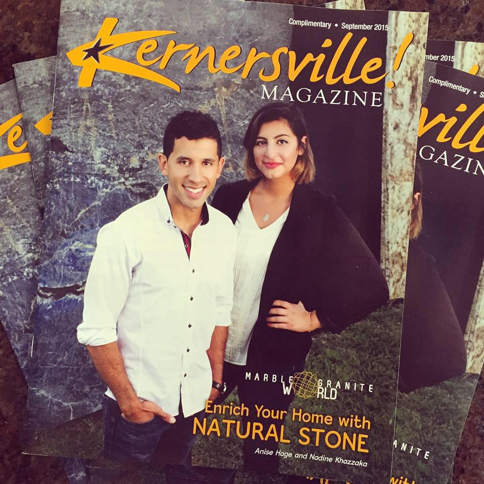 Marble Granite World Featured in Kernersville Magazine