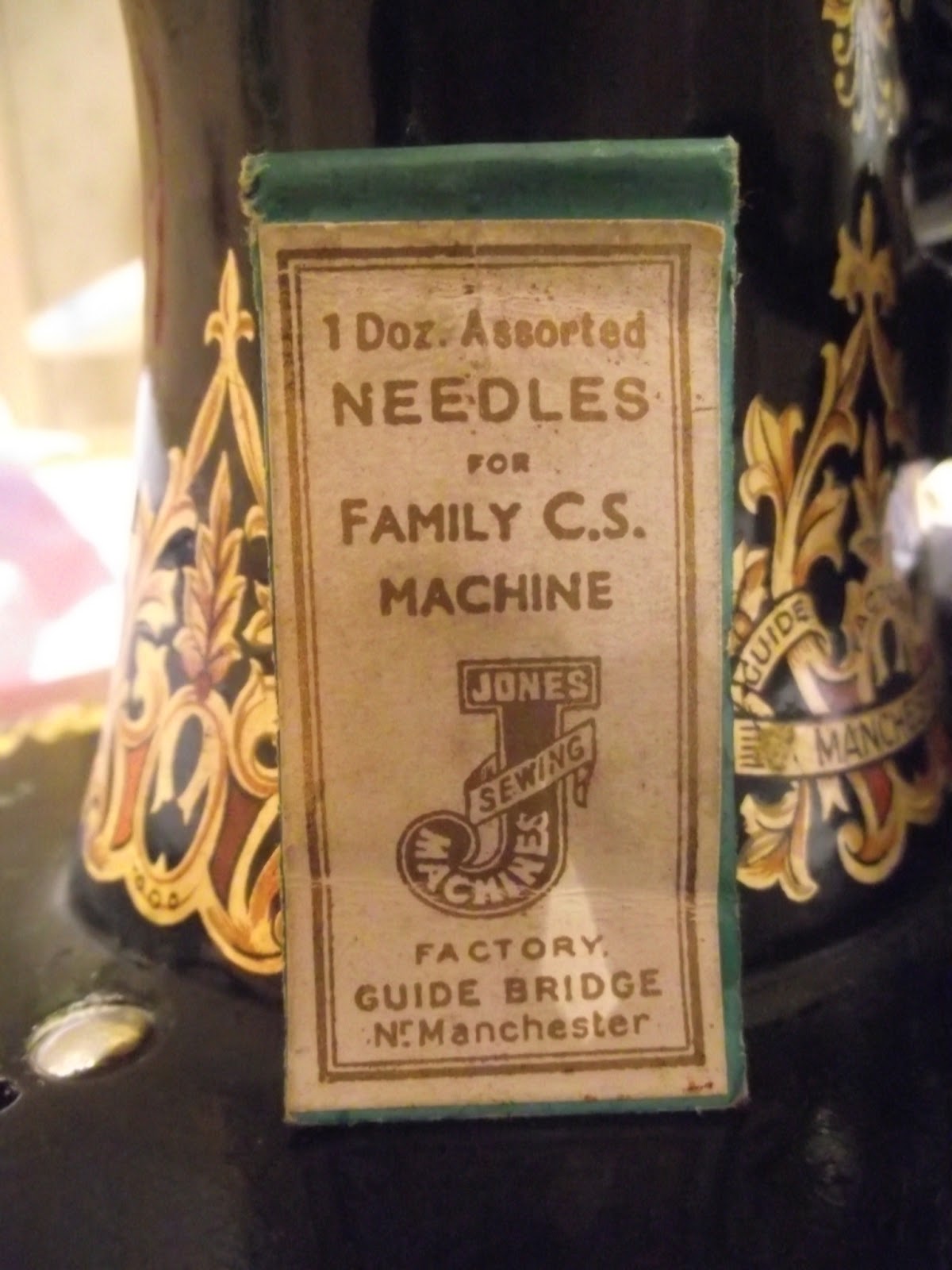 Lizzie Lenard Vintage Sewing Needles for the Jones Family CS
