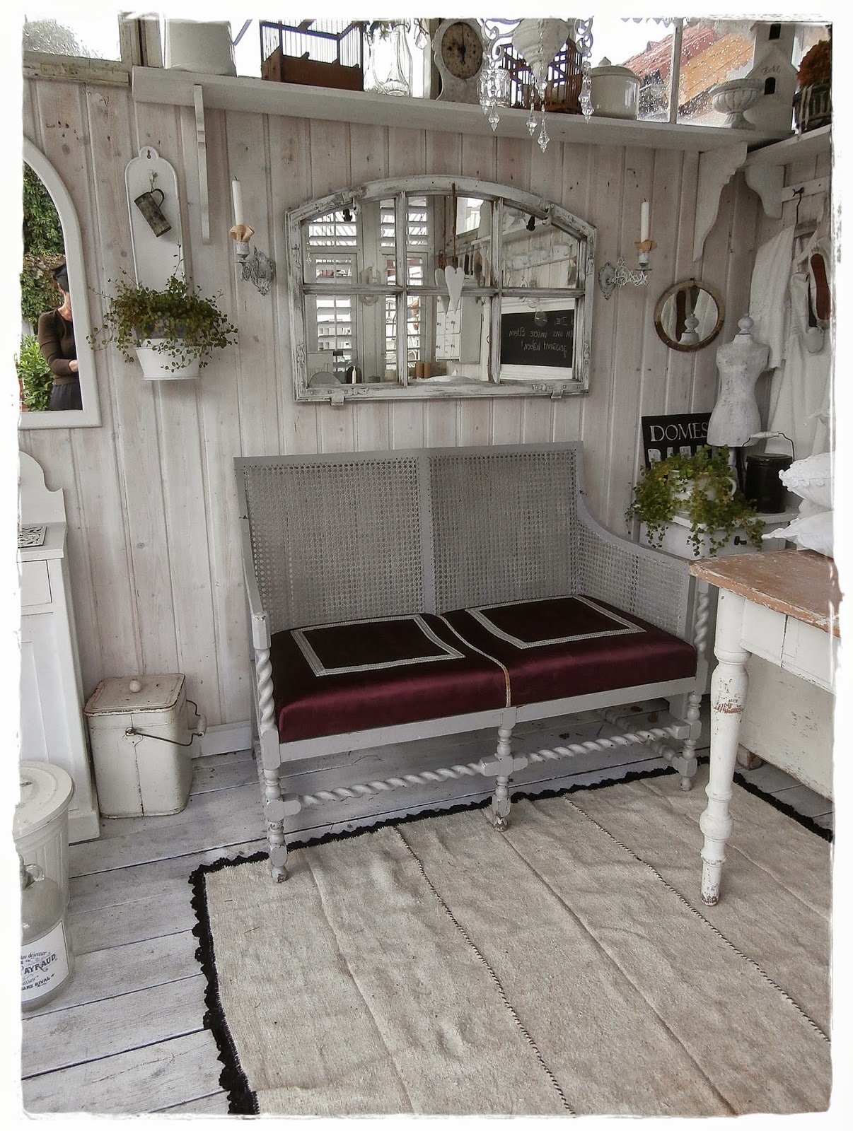 Shabby Landhaus: Was ist mit der Laube passiert?