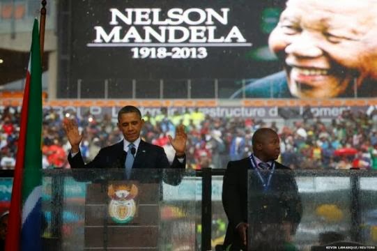 Photos From Nelson Mandela's Memorial Service, 91 President Of The World Present 