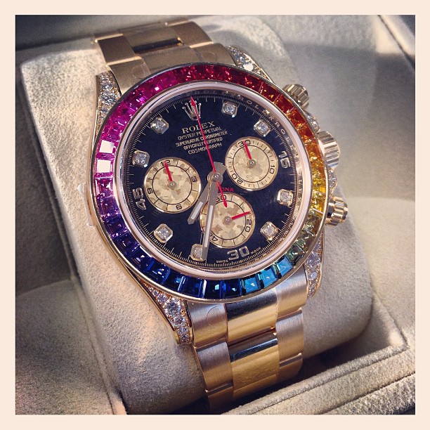 Passion For Luxury Rolex Unveils the Fabulous Daytona Rainbow