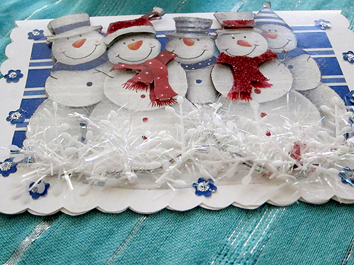 Jubilee Crafts: Cute (and thrifty!) Handmade Christmas Cards