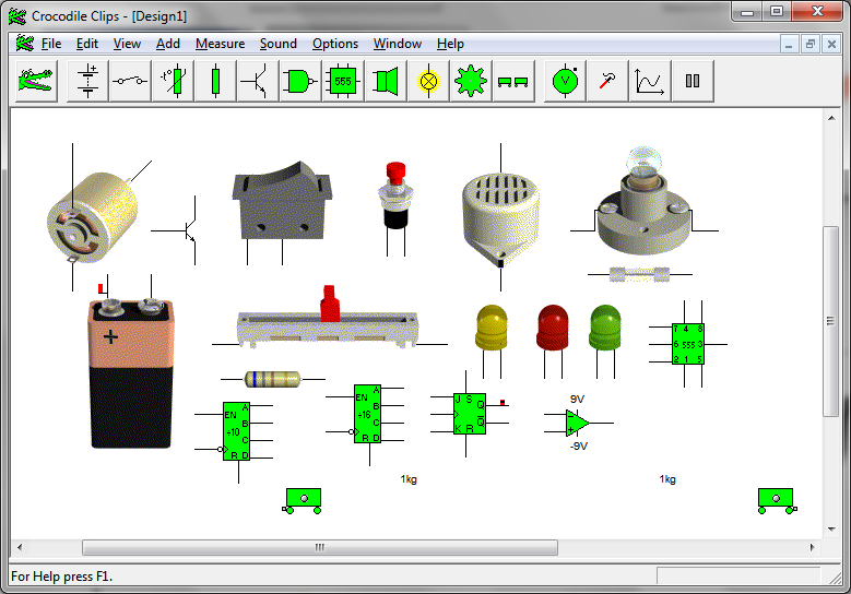 Crocodile clip software