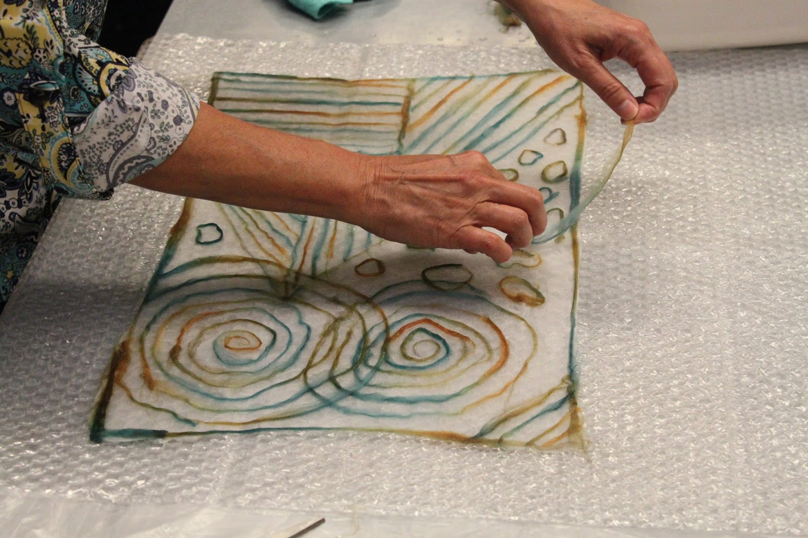 Pine Needle Felt with Leiko Uchiyama The Tin Thimble