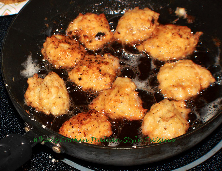 Italian Crab Fritter Appetizer Recipe What's Cookin' Italian Style