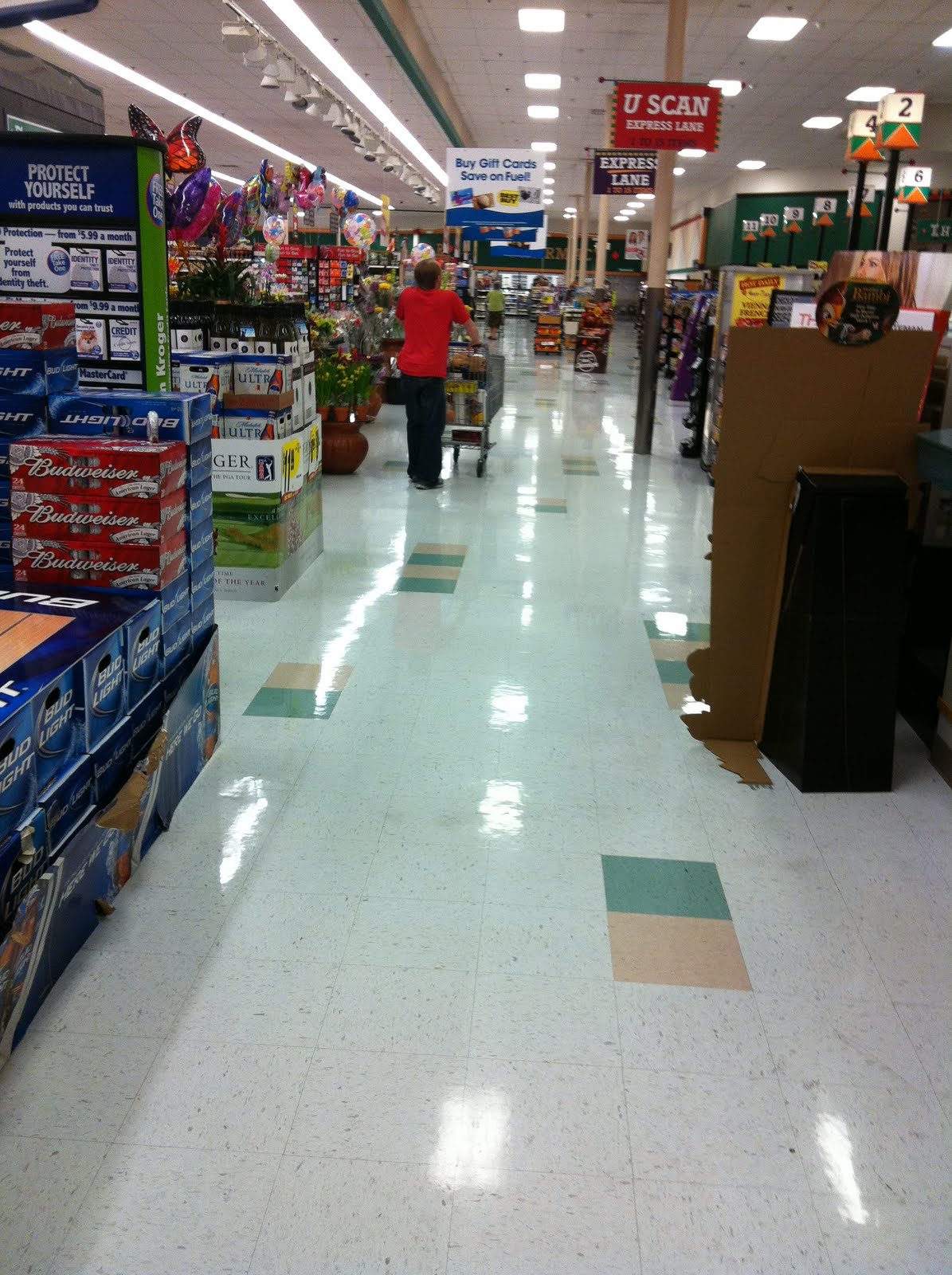 THE SEDENTARY TRAVELLER Late Night Grocery Shopping