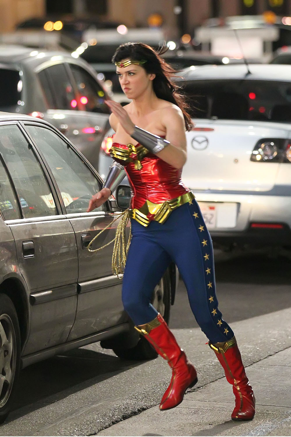 Wonder Woman Costume Change - sandwichjohnfilms