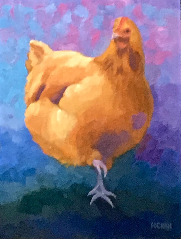 "Chicken" - 9 x 12