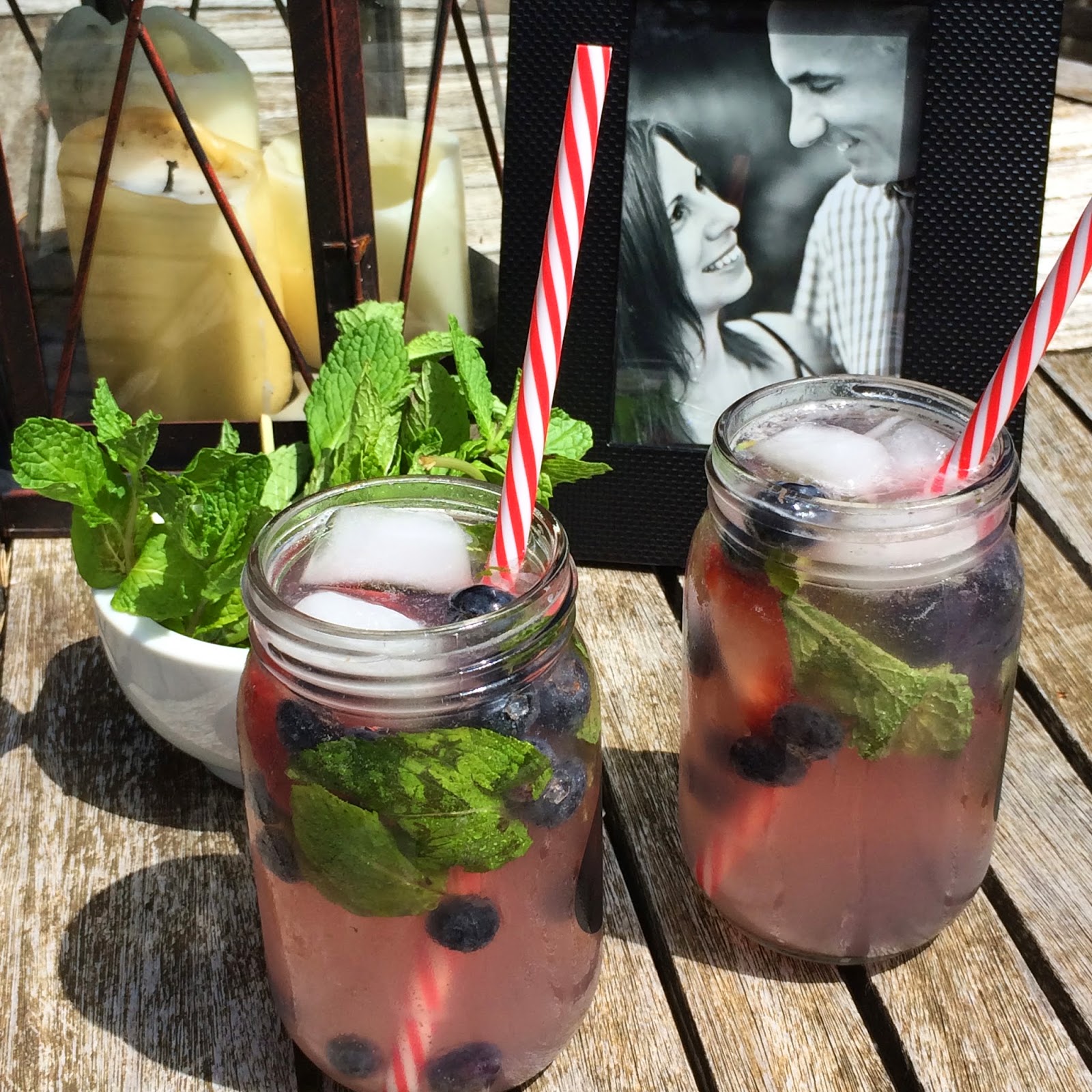 Food Impressions My Summer Signature Cocktail Blueberry Mint Lemonade