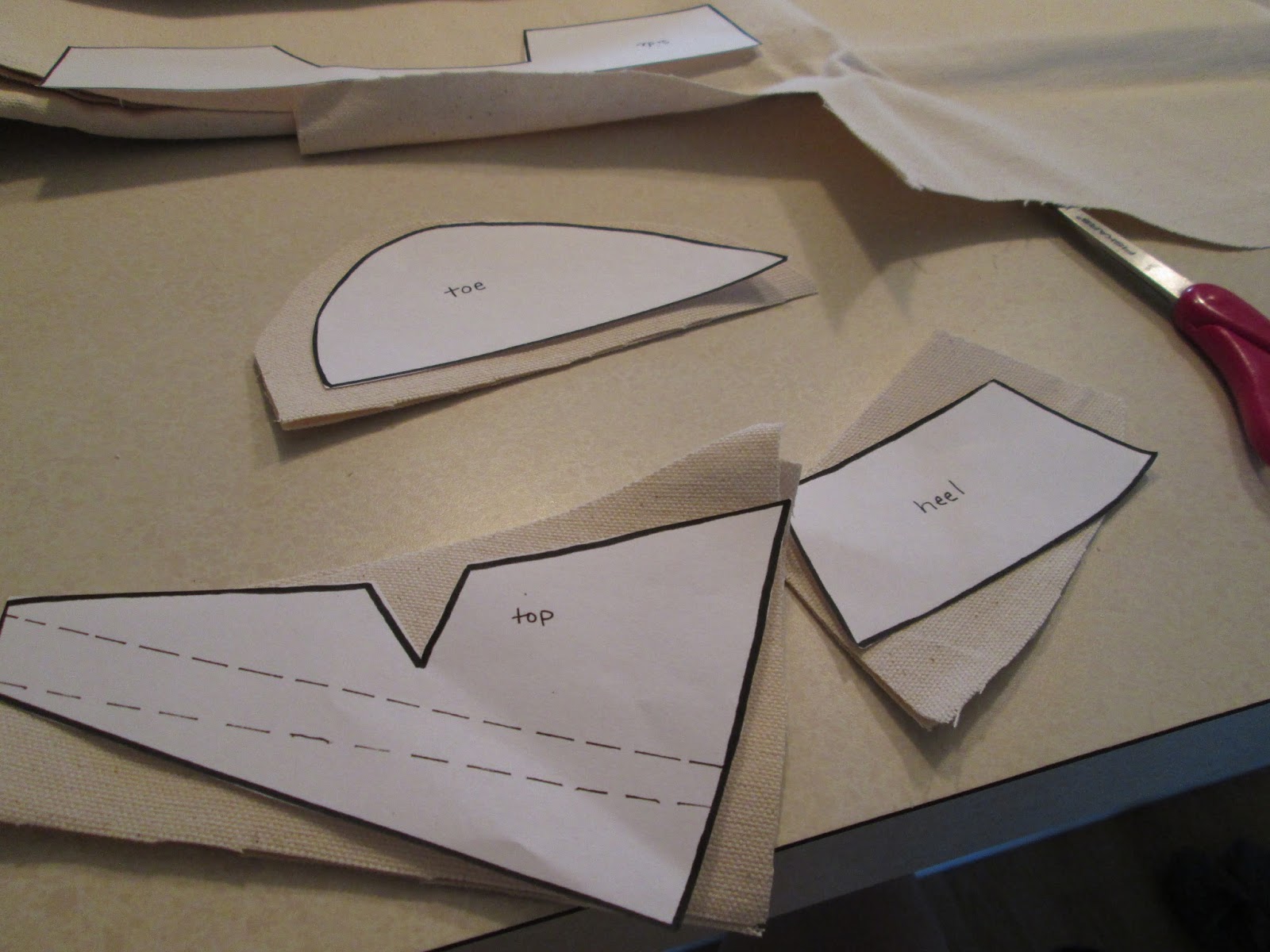 and kitty makes three Project Make Your Own Canvas Shoes