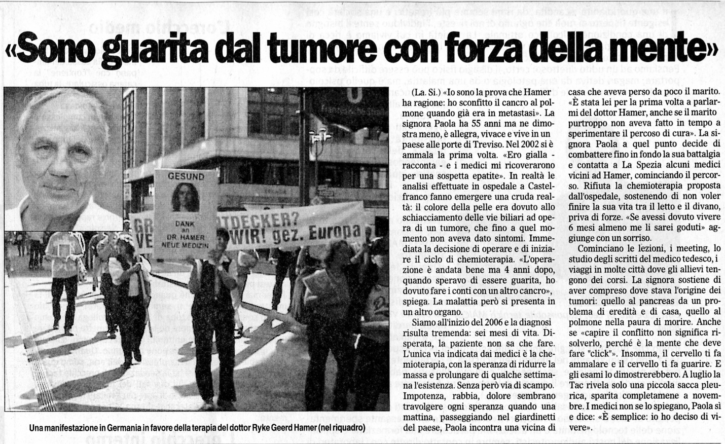 si può guarire da un tumore maligno