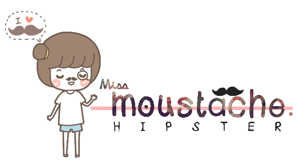 Miss Moustache Hipster