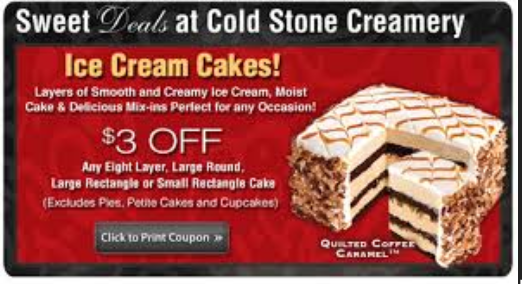 cold stone creamery coupons
