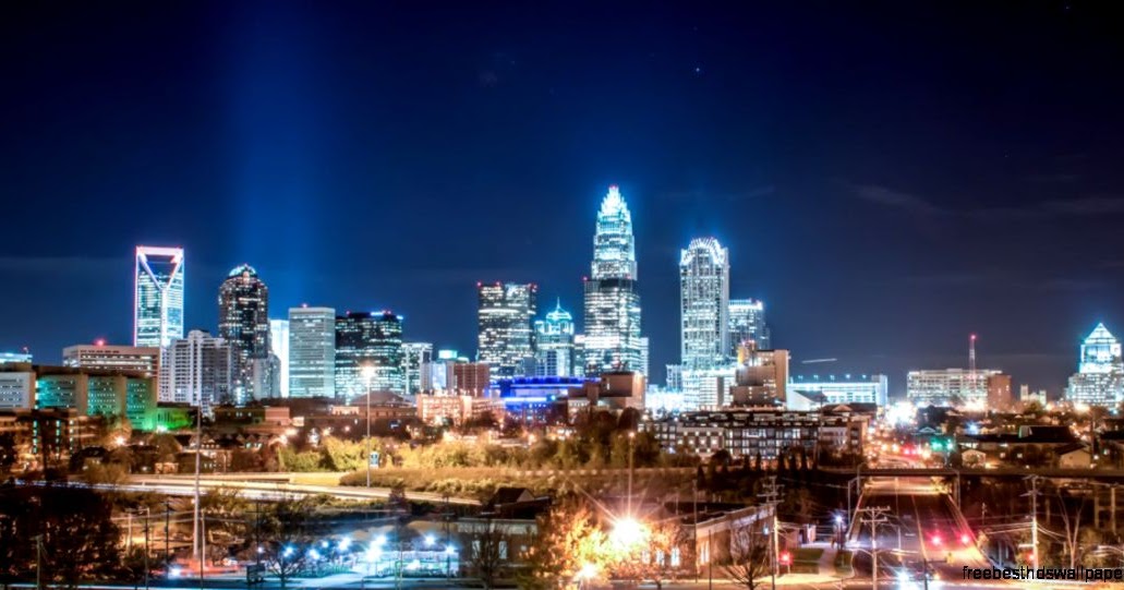 Charlotte City Night | Free Best Hd Wallpapers