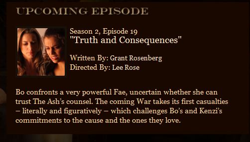 Lost Girl Episode Synopsis