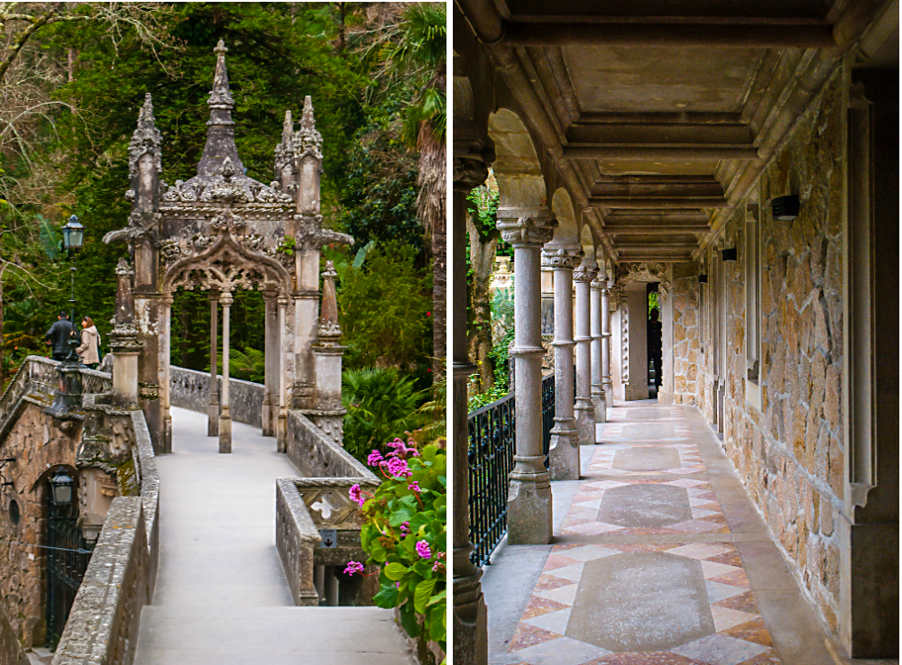 Main house of Quinta da Regaleira Sintra Portugal