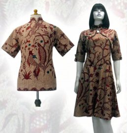 model baju batik modern terbaru 2012 a19 BAJU KERJA BATIK