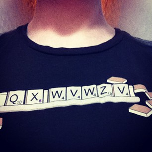 Scrabble T Shirt