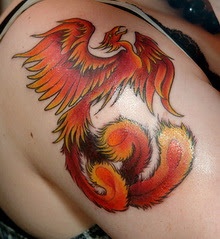 free design phoenix tattoo