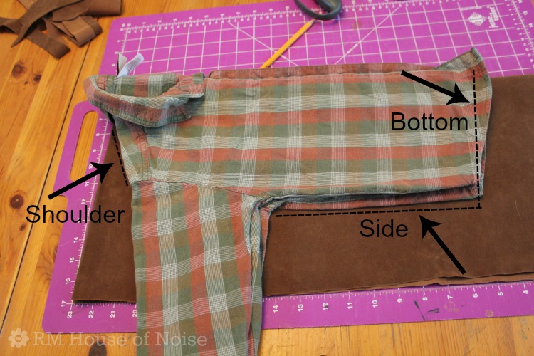 House of Noise... I mean boys. DIY Kids Costume Cowboy Chaps and Vest