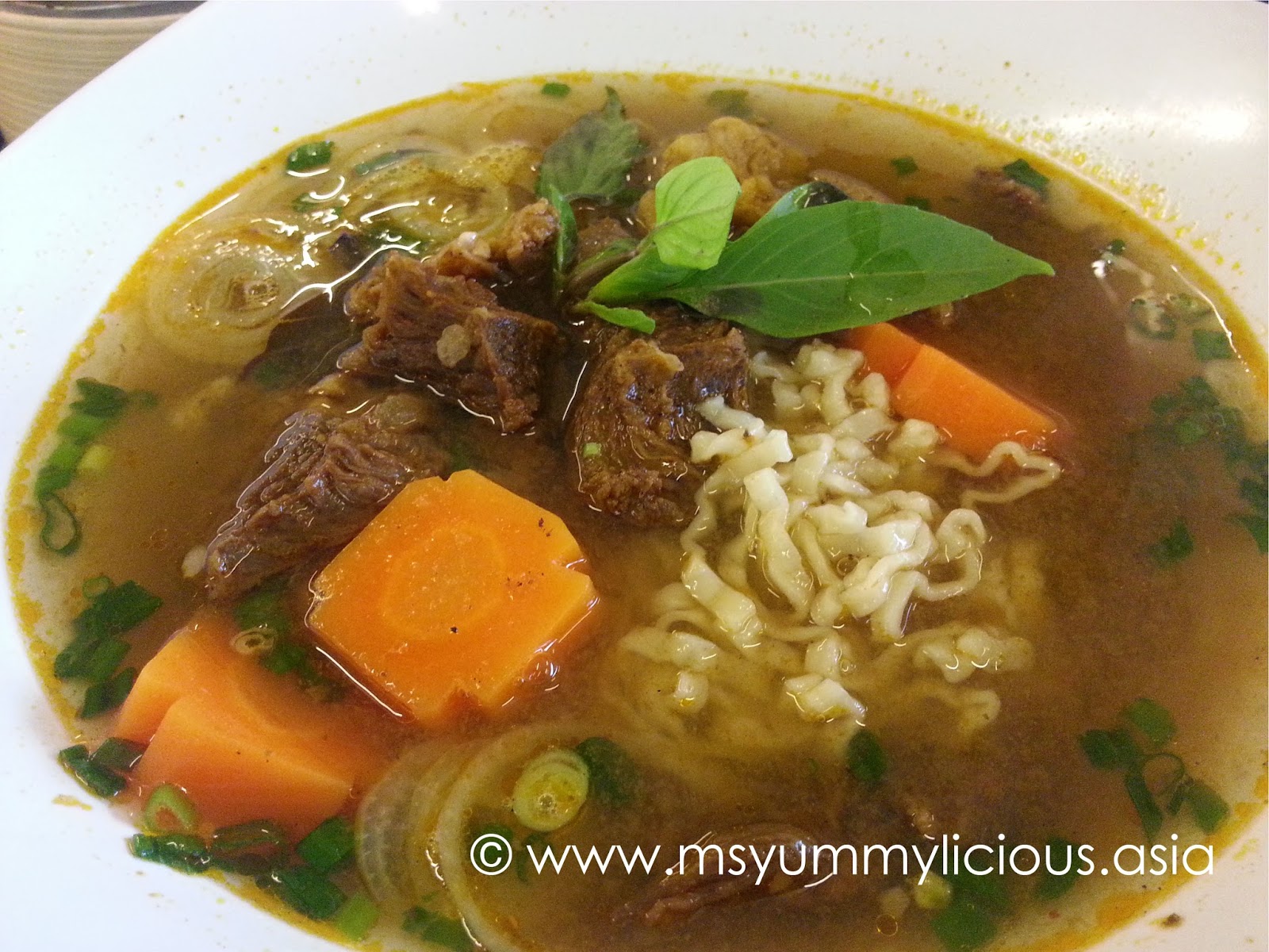 Beef Noodle Soup (Pho Bo) Kafe Vietnam, Bandar Puteri Puchong Yummy