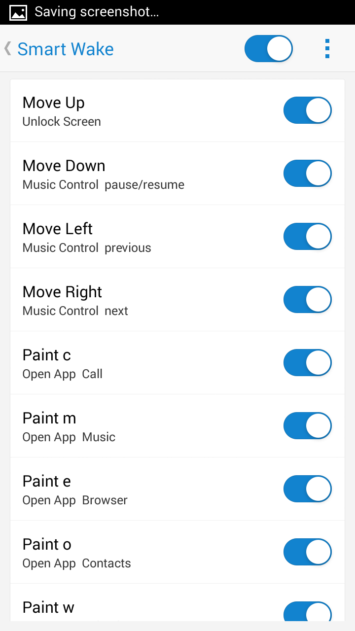 Primo S4 Feature Software Smart Wake