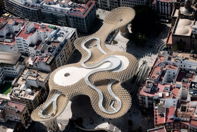 Metropol Parasol Wooden Structure