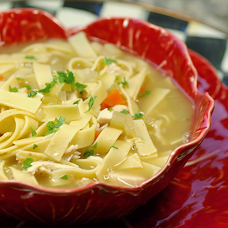 Savoring Time in the Kitchen Turkey Noodle Soup