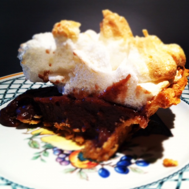 Chocolate Meringue Pie