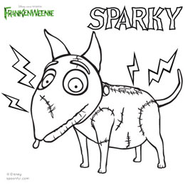 O BAÚ DE IDEIAS DE FABIO SPECK: Halloween Activities - Frankenweenie