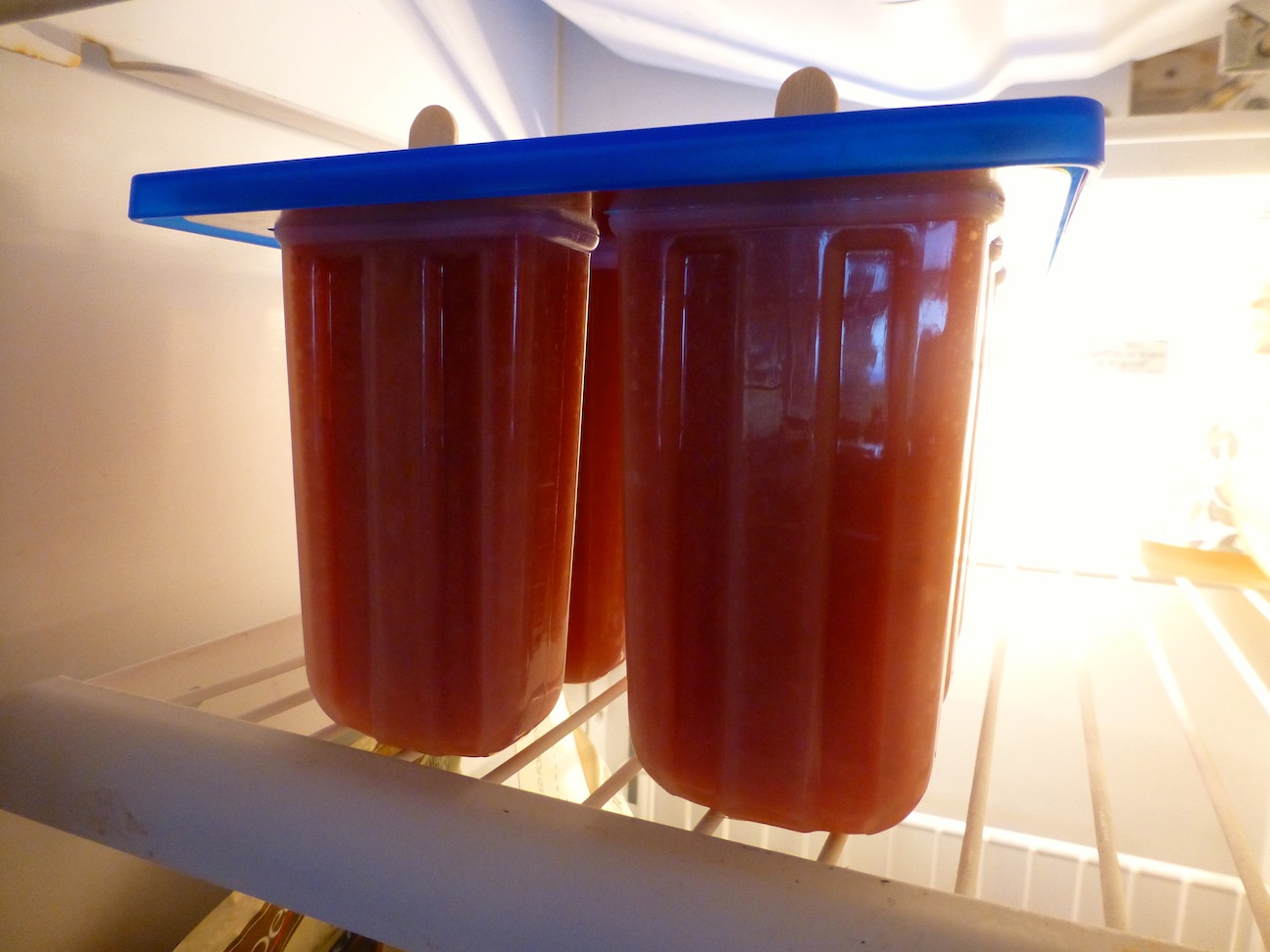 Foods For Long Life Refreshingly Raw 20Calorie Strawberry Popsicles