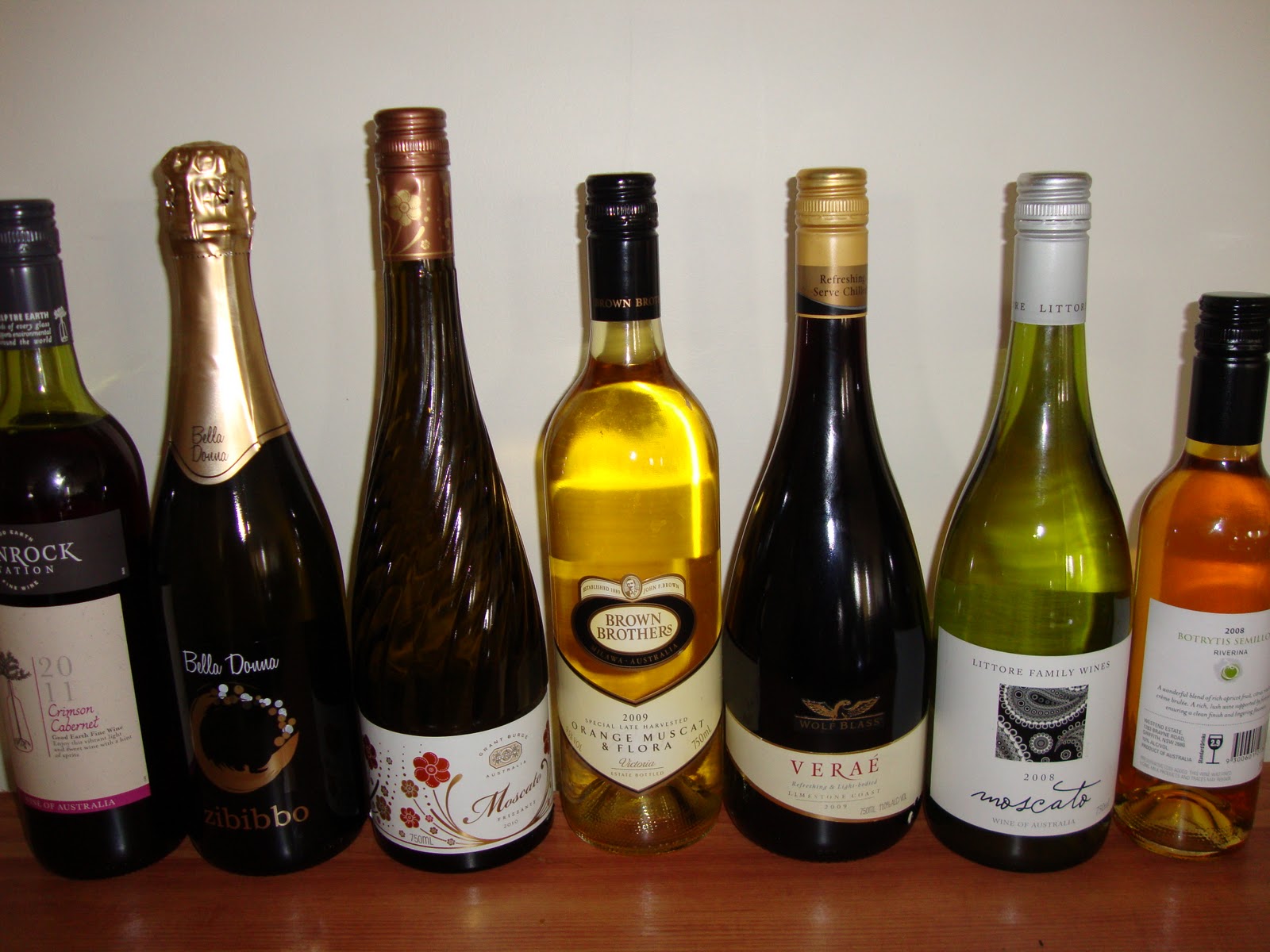 Mik's Random Adventures AUSTRALIAN SWEET WINES
