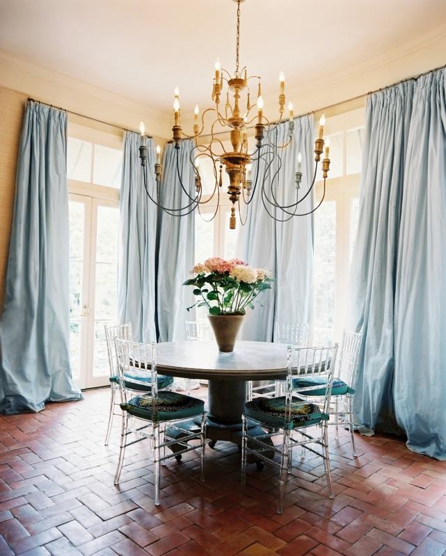 Sky Blue Curtains