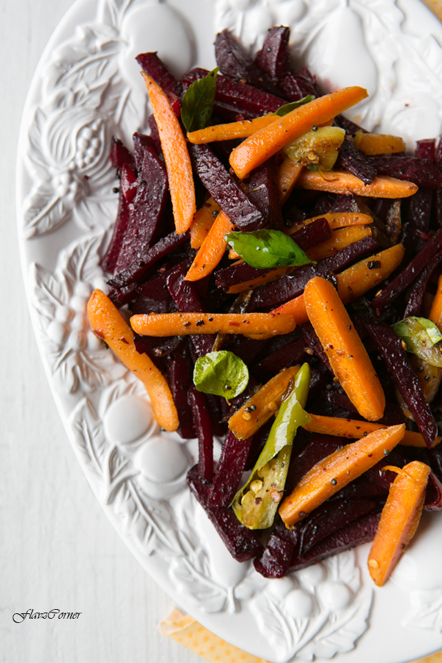  Beets And Carrots Stir Fry / Beet Root Carrot Mezhukupuratti