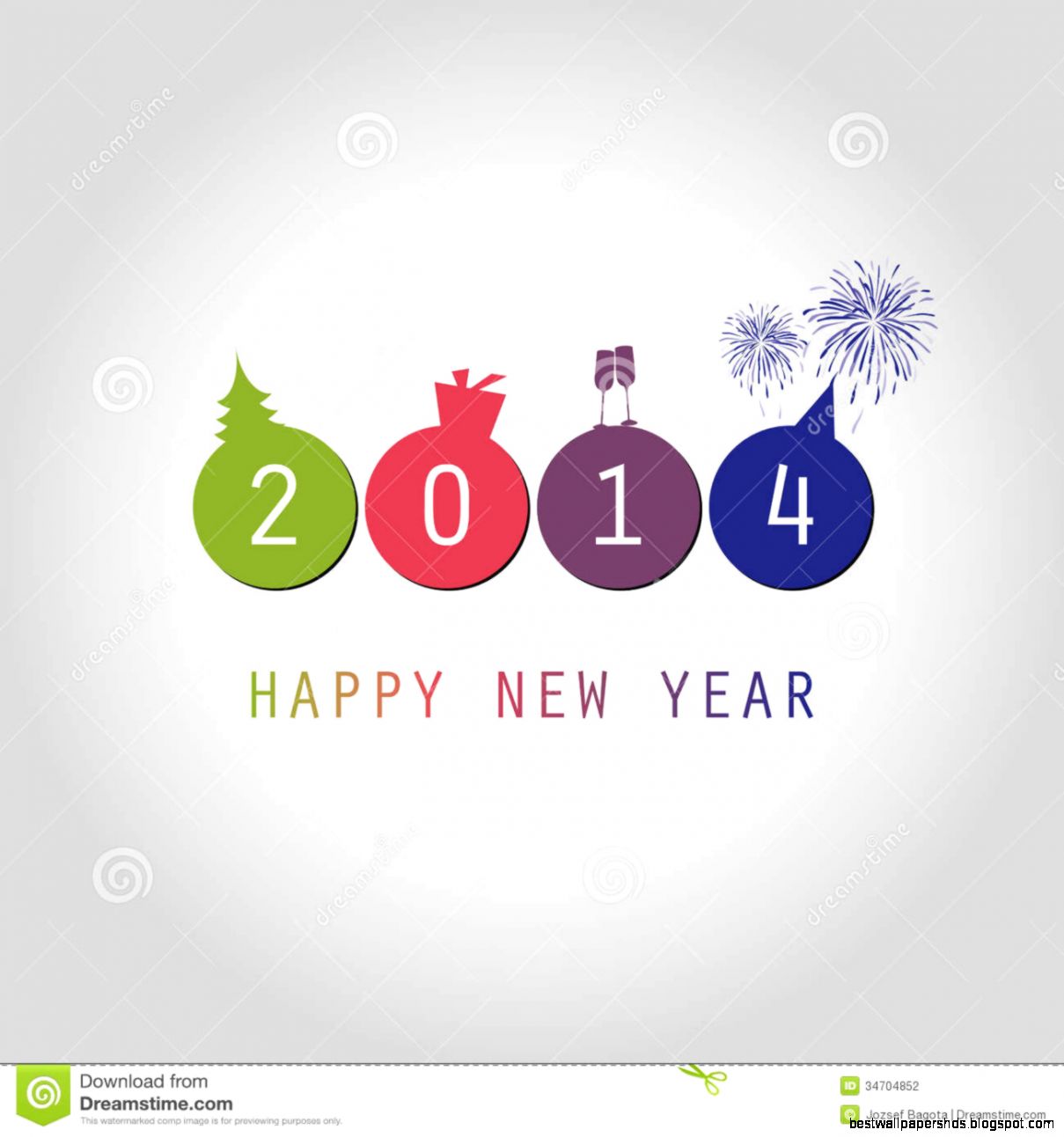 New Year Card Background 2014 Stock Photography Image 34704852 New Year Card Background 2014 Stock Photography Image 34704852