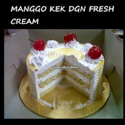 Birthday Kek-Fresh Cream