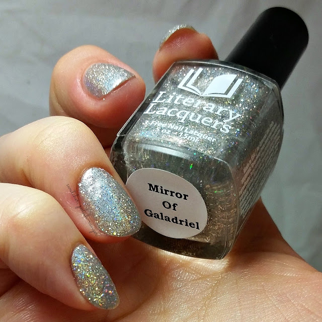 swatcher, polish-ranger | Literary Lacquers Mirror of Galadriel swatch