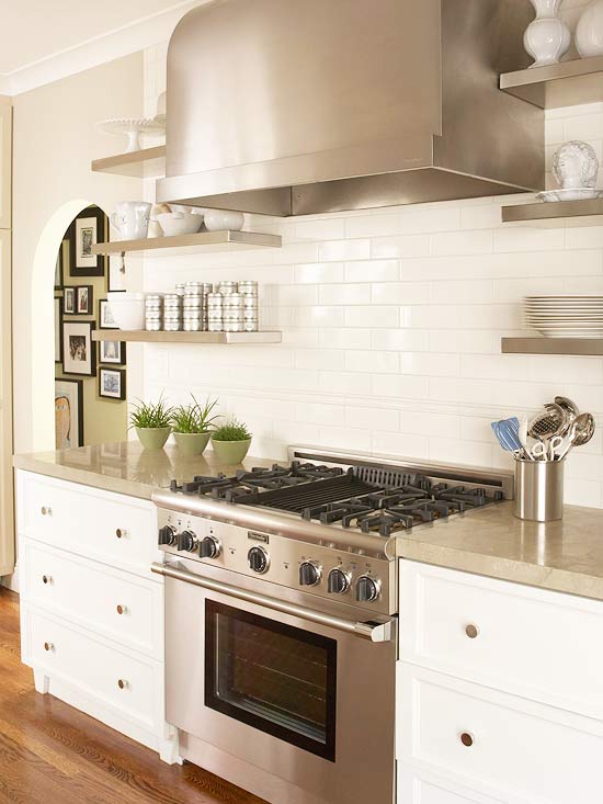 New Home Interior Design: Ideas for Kitchen Space Savers