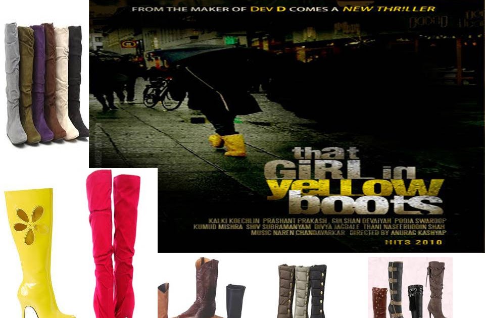 THAT GIRL WITH A BOOT-FETISH.....LOOKING AT...... ‘THAT GIRL IN YELLOW BOOTS’!!